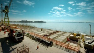 Serviço de Timelapse para obra portuária