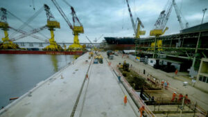 Serviço de Timelapse para obra portuária