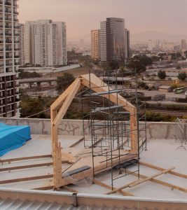 Fotografia extraída de timelapse para acompanhamento de obra.