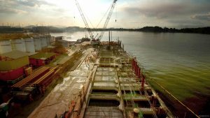 Serviço de Timelapse para obra portuária